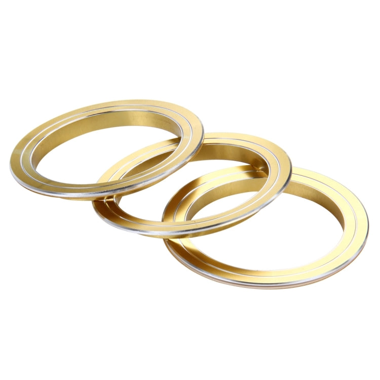 3 PCS Car Aluminum Air Conditioner Knob Case For ATENZA