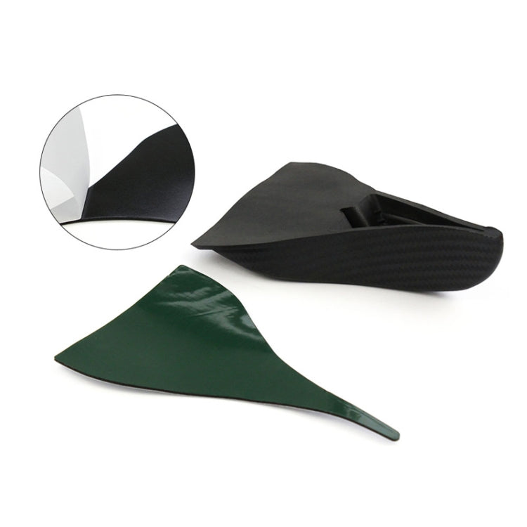 7 PCS Universal Car Eagle Claw Style Shark Fin Diffuser Vortex Generator Roof Spoiler