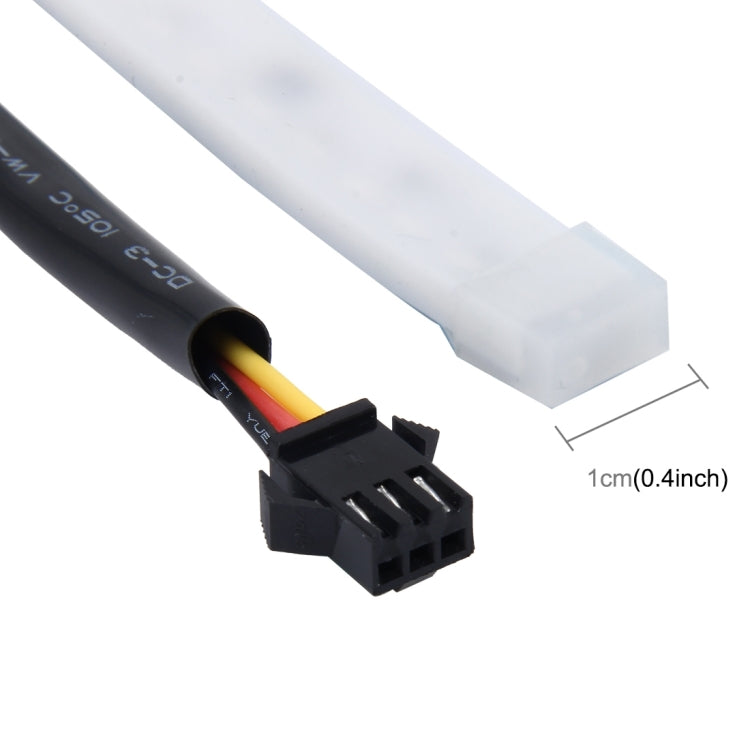 1.5m Car Auto Waterproof Universal Four Color Rear Flowing Light Tail Box Lights with Tail Light Controller, Ice Blue Light Driving Light, White Light Reversing Light, Red Light Brake Light, Yellow Light Turn Signal Light, LED Lamp Strip Tail Decoration