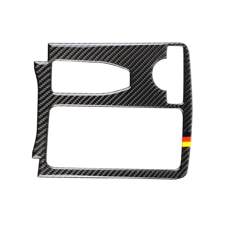 Car German Flag Carbon Fiber Left Drive Gear Position Panel Decorative Sticker for Mercedes-Benz W204 2007-2013 / W212 2010-2012