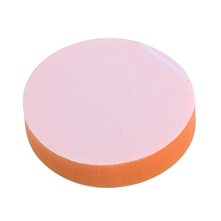2 PCS Car Wax Sponge Round Shape Sponge High-density Waxing Sponge，Size:12.5 x 12.5cm