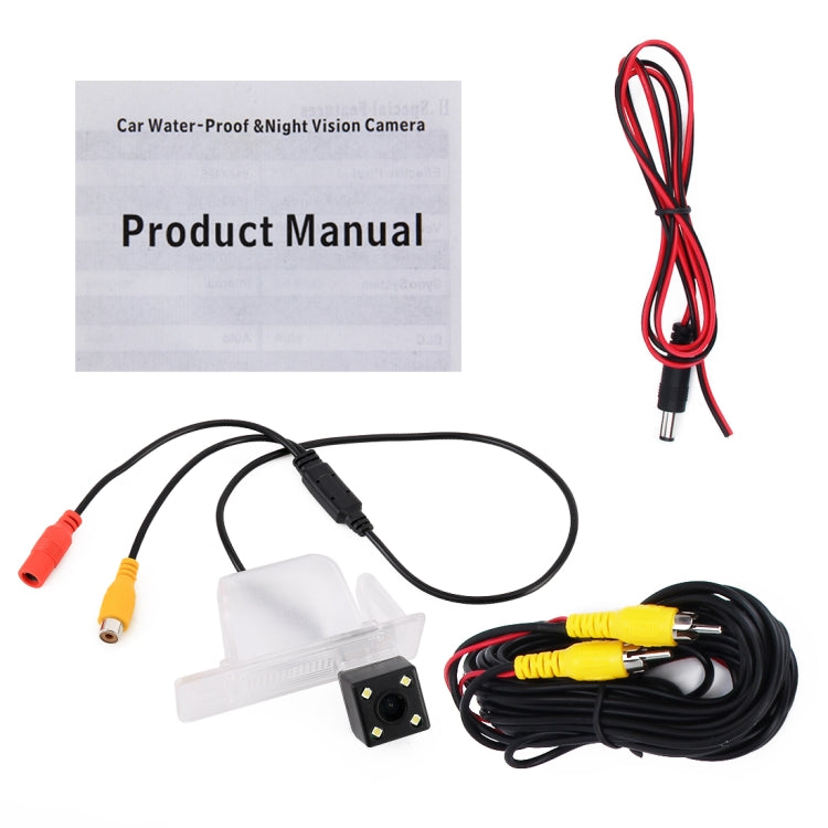 656x492 Effective Pixel HD Waterproof 4 LED Night Vision Wide Angle Car Rear View Backup Reverse Camera for Chevrolet Malibu XL 2016-2018 / Equinox 2017-2018