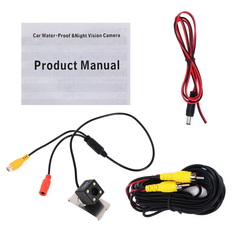 656x492 Effective Pixel HD Waterproof 4 LED Night Vision Wide Angle Car Rear View Backup Reverse Camera for Honda Accord 2018 / Civic 2017-2018