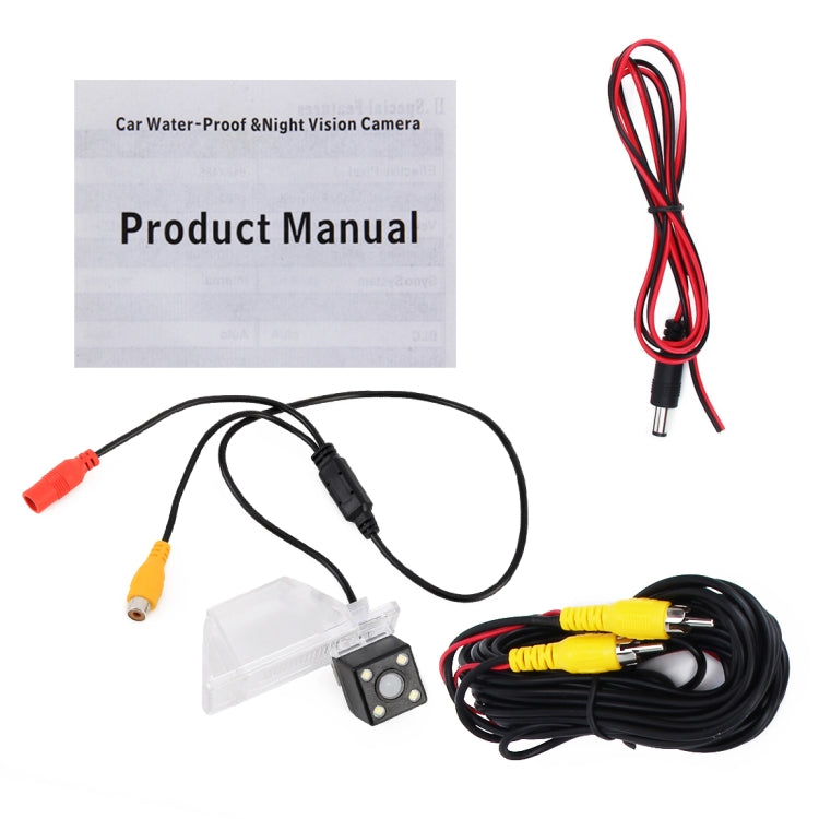 656x492 Effective Pixel HD Waterproof 4 LED Night Vision Wide Angle Car Rear View Backup Reverse Camera for Nissan Patrol 2017-2018 / Kicks 2017-2018