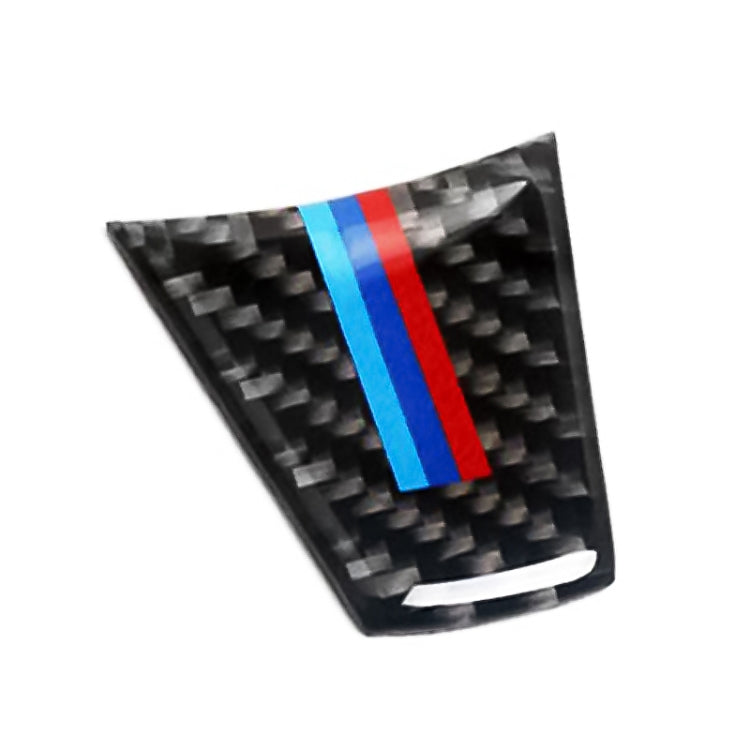 Car Carbon Fiber Steering Wheel Decorative Sticker for BMW E90 / E92