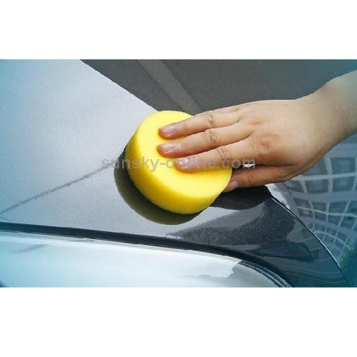 10 PCS Household Cleaning Sponge Car Sponge Ball Car Wash Sponge,Size：10 x 10 x 2cm