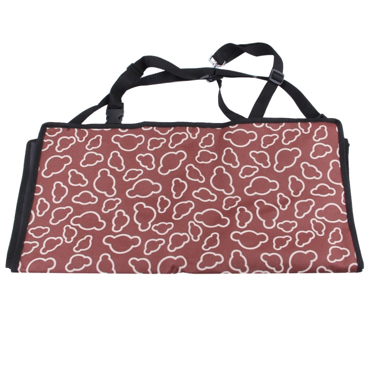 Nonslip Folding Car Front Seat Pattern Cover Pet Cat Dog Cushion Mat, Size: 100 x 50 x 0.1 cm