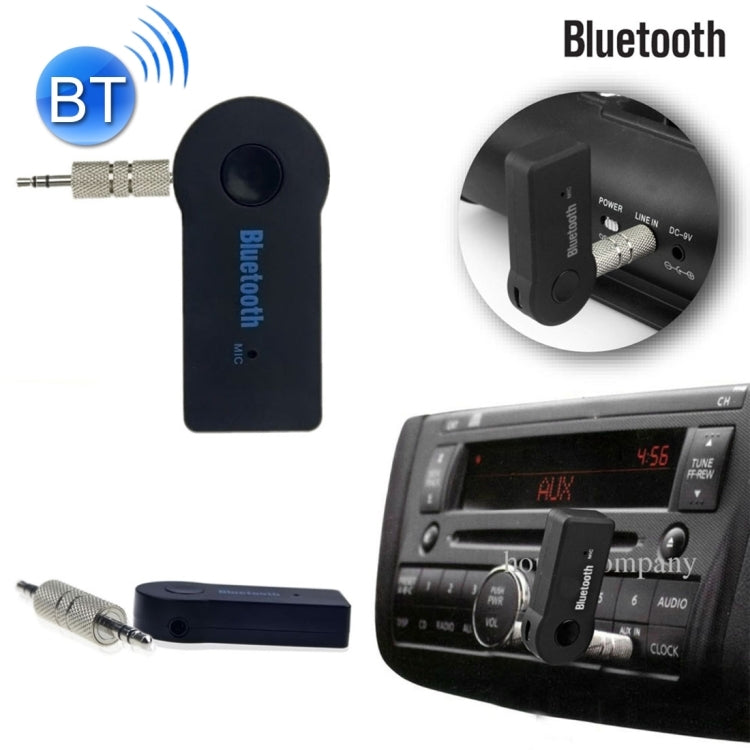 Portable Single Sound Channel Bluetooth Wireless Music Receiver Mini Boombox for iPhone / iPad / Car / Headphone / Stereo, Support Bluetooth Hands-free