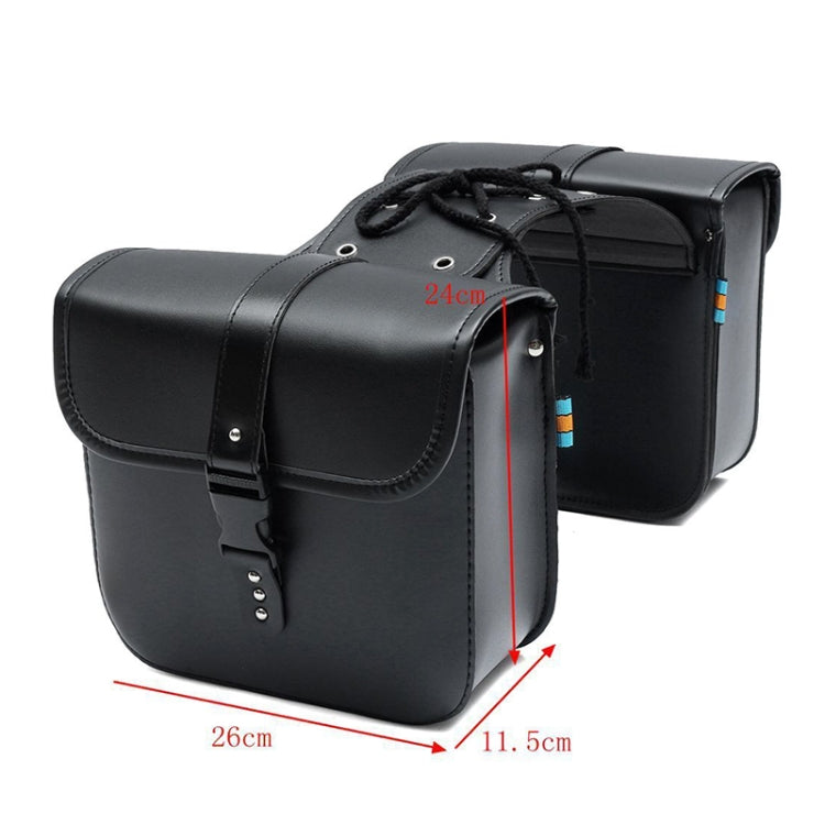 Motorcycle Accessories Modified Side of the Box Leather Bag Knight Bag Kit