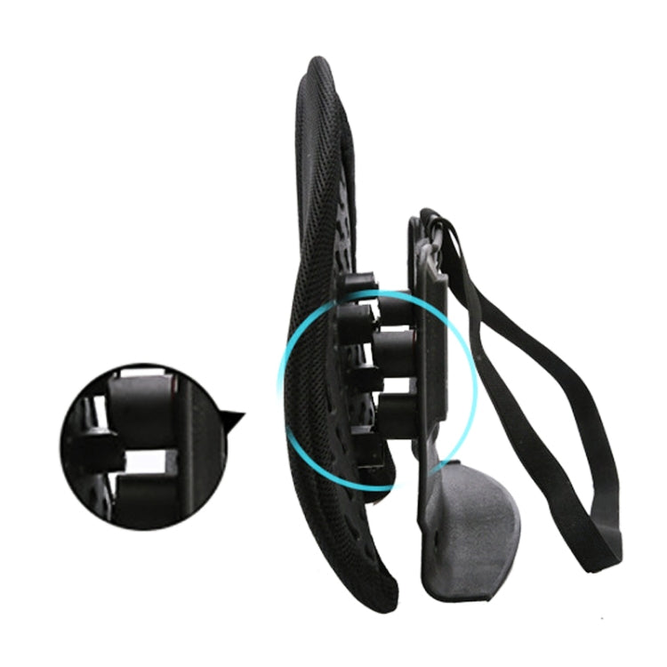 Car Lumbar Support Office Seat Belt Backrest Double Cushion Car Home Massage Lumbar Ice Silk Pillow