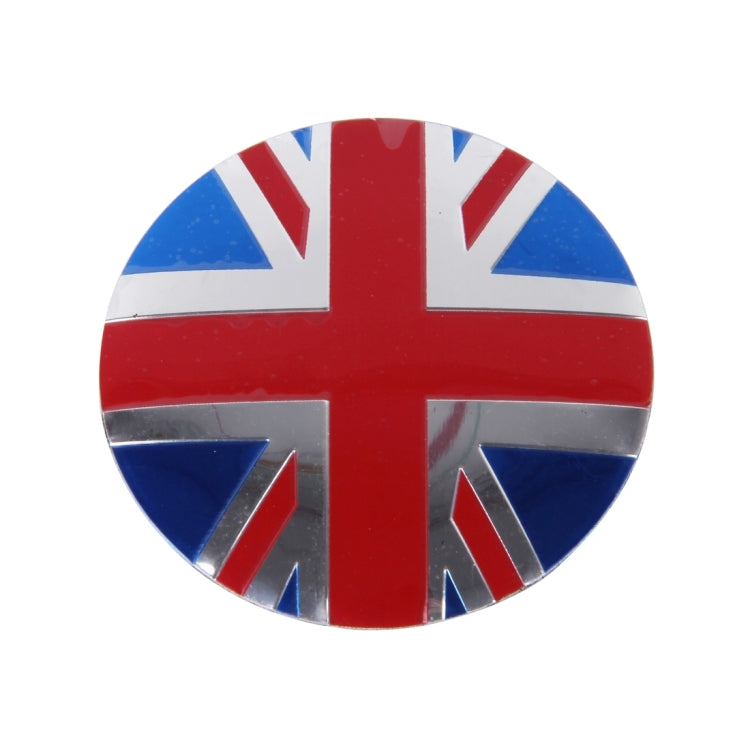 4 PCS England Flag Metal Car Sticker Wheel Hub Caps Centre Cover Decoration