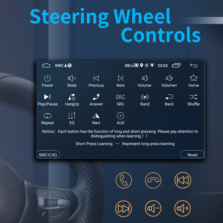 9093 HD 9 inch Car Android 8.1 Radio Receiver MP5 Player for Volkswagen, Support FM & Bluetooth & TF Card & GPS & WiFi with Decoding