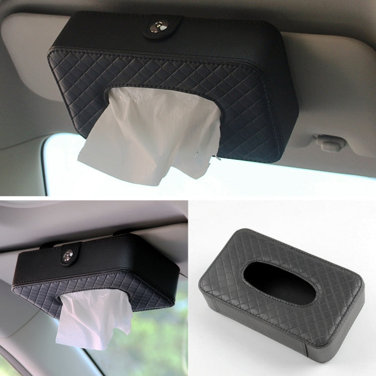 Car Sun Visor Hanger Tissue Box Paper Napkin Bag With 83g Napskins
