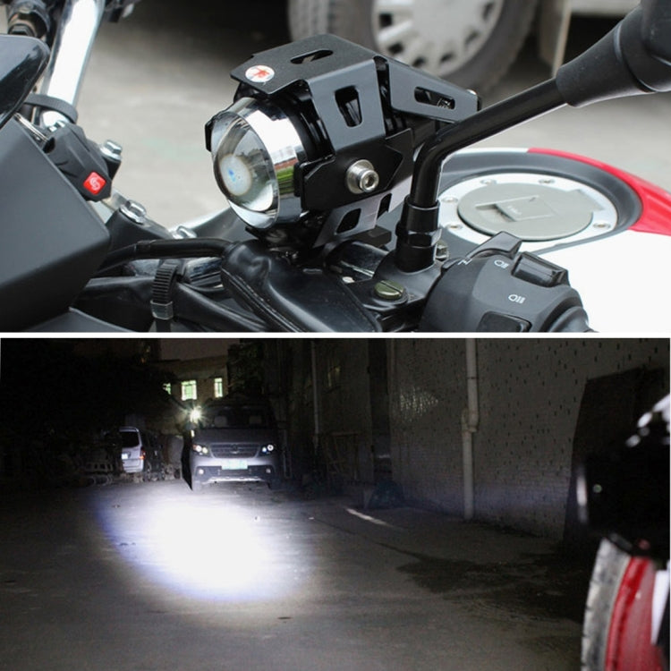 U5 10W 1000LM CREE LED External Motorcycle Headlight Lamp, DC 12-80V