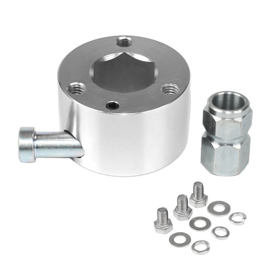 Universal Aluminum Car Steering Wheel Quick Release Disconnect Hub 3/4 inch Shaft Size