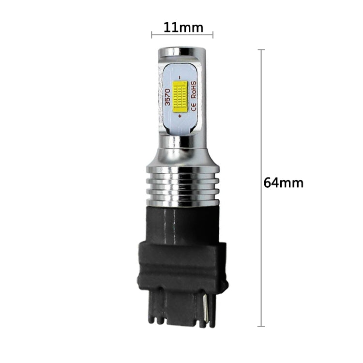 2 PCS 3156 72W 1000LM 6000-6500K Car Auto Turn Backup LED Bulbs Reversing Lights, DC 12-24V