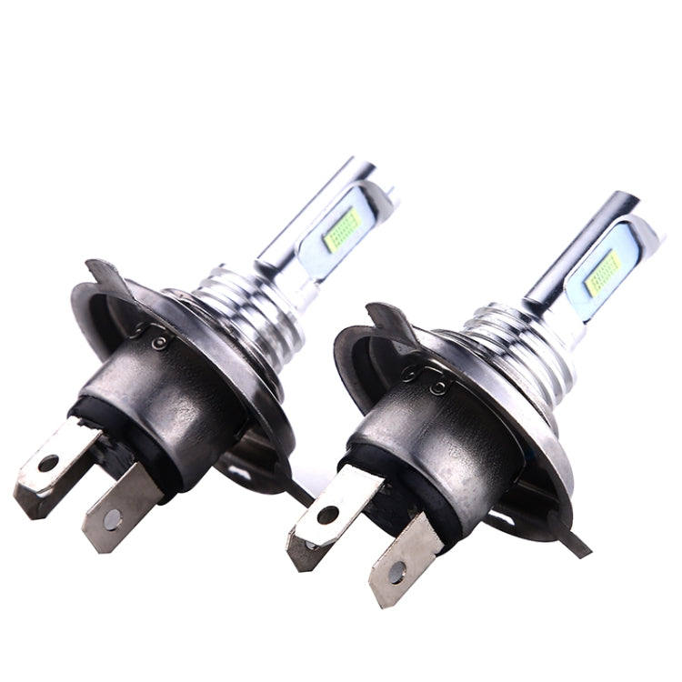 2 PCS H4 72W 1000LM 6000-6500K Super Bright White Light Car Fog LED Bulbs, DC 12-24V