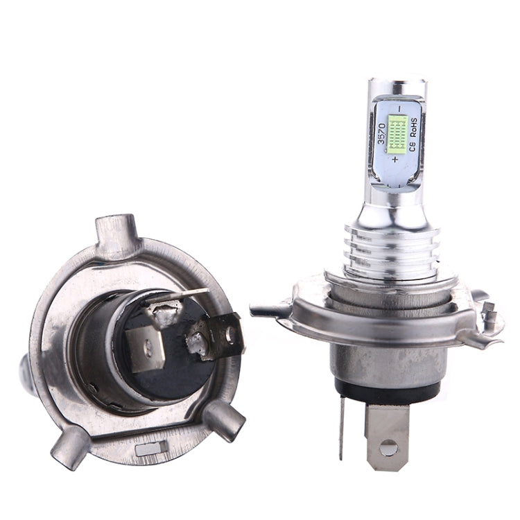 2 PCS H4 72W 1000LM 6000-6500K Super Bright White Light Car Fog LED Bulbs, DC 12-24V