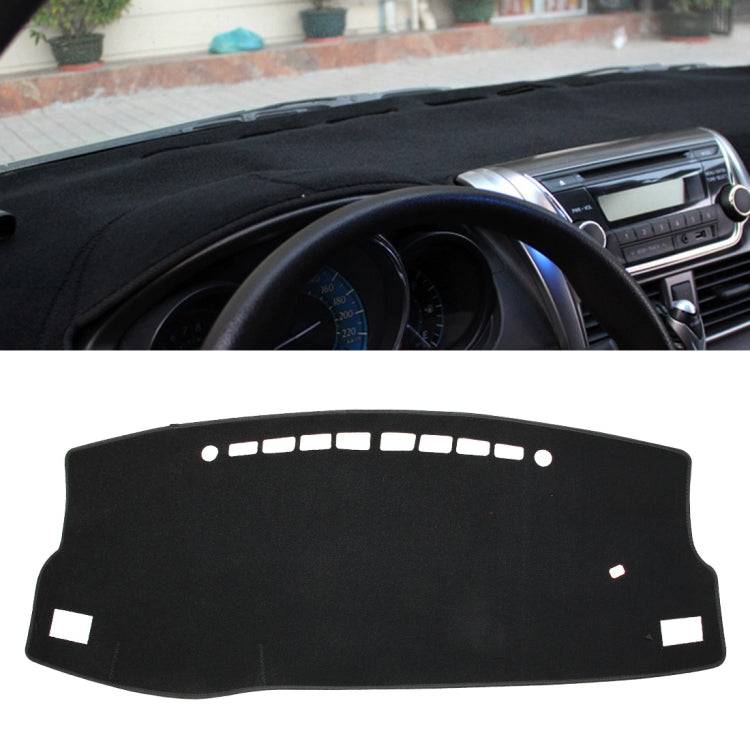 Left-hand Drive Car Light Instrument Panel Sunscreen Dashboard Mats Cover for Toyota New Corolla (2014-2018)，Please Note Model and Year