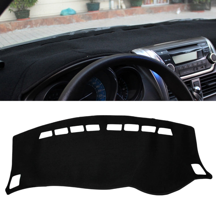 Left-hand Drive Car Light Pad Instrument Panel Sunscreen Mats Hood Cover for Nissan 14 Sylphy (Please note the model and year)