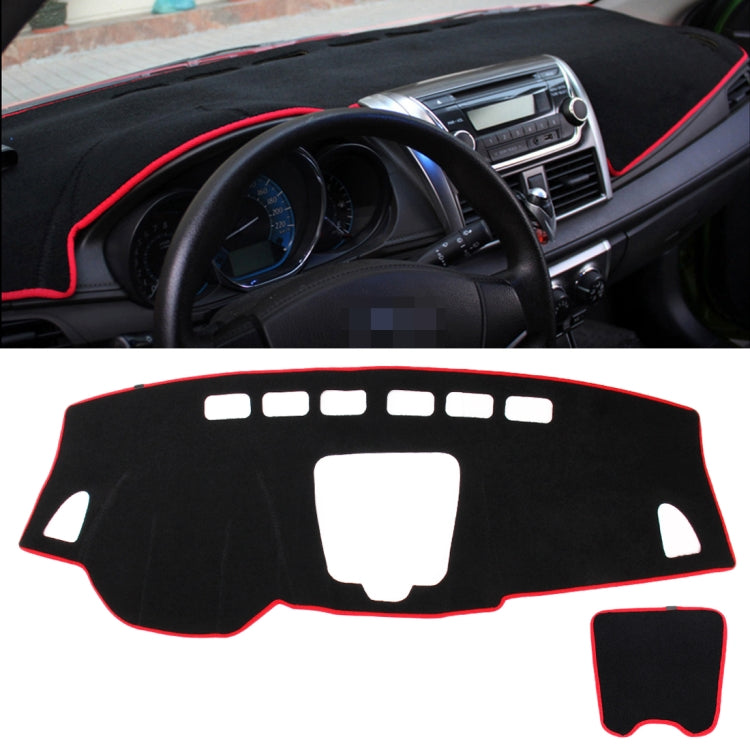 Left-hand Drive Car Light Instrument Panel Sunscreen Dark Mats Cover for Venucia B50 / R50