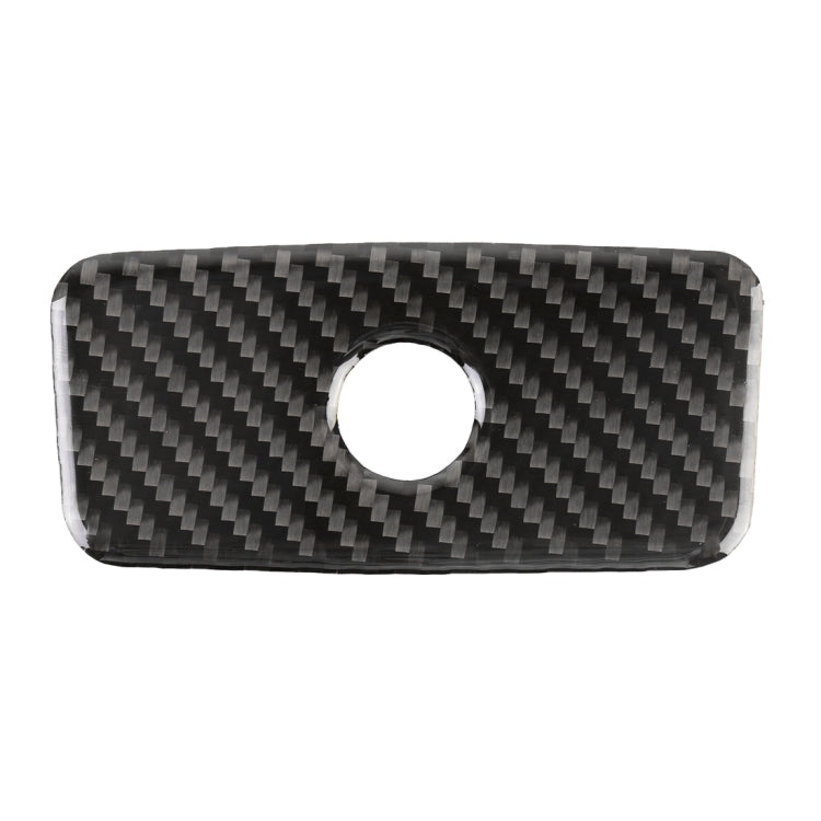 Car Front Passenger Seat Storage Box Carbon Fiber Decorative Sticker for Jeep Grand Cherokee 2011-2018