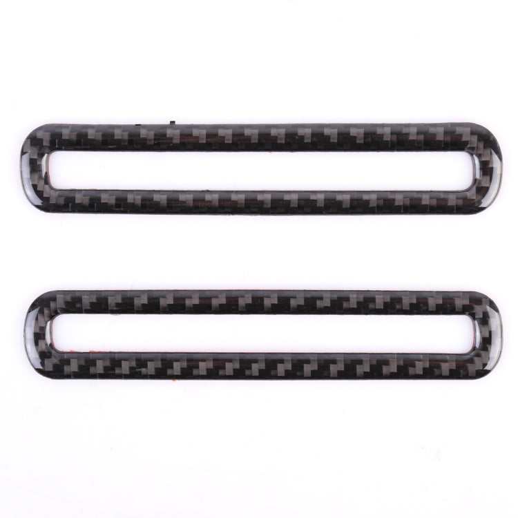 2 PCS Car Door Outlet Decorative Sticker Air Vent Moulding Trim Decorative Strip for Ford Mustang 2015-2020