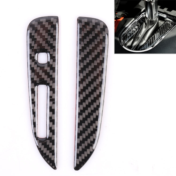 2 PCS Car Gear Panel Decorative Sticker for Ford Mustang 2015-2020