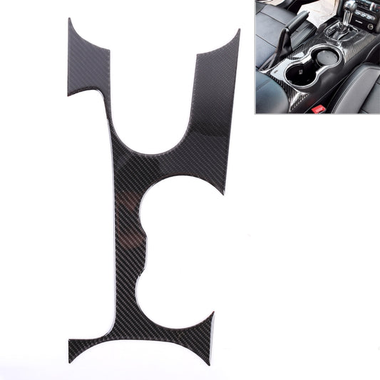 Car Gear Panel Water Cup Decorative Sticker for Ford Mustang 2015-2020