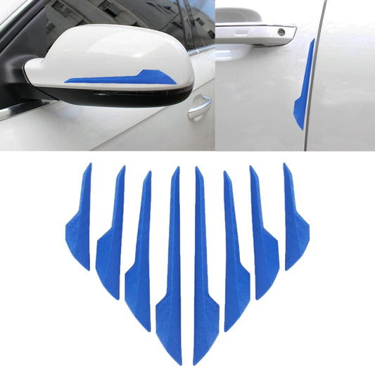 8 PCS Car Vehicle Door Side Guard Anti Crash Strip Exterior Avoid Bumps Collsion Impact Protector Sticker