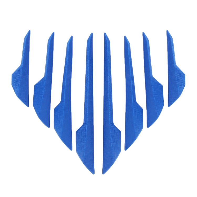 8 PCS Car Vehicle Door Side Guard Anti Crash Strip Exterior Avoid Bumps Collsion Impact Protector Sticker