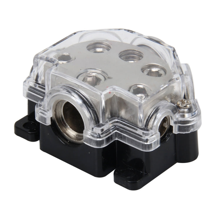 Fuse Holder Power Distributor Block 1 Way Auto Car Audio 5 Ways Out / 1 Ways In 5 Car Audio Outputs Universal Car Audio 1 in 5 Ways Output Fuse Box