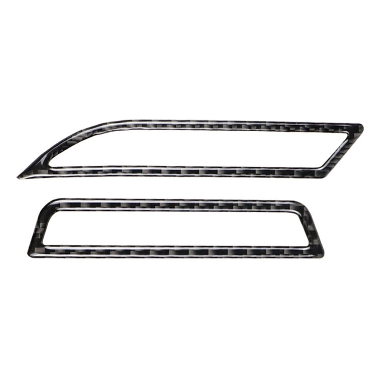 Car Carbon Fiber Air Outlet  Decorative Sticker for Volkswagen Golf 7 2013-2017, Left Drive