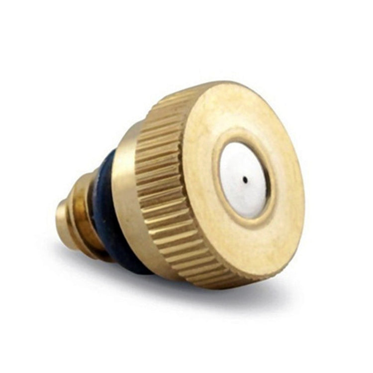 Outdoor Lawn Garden PE Hose Mist Watering Line Misting Cooling System with 21 x Mist Nozzles, Length: 15m