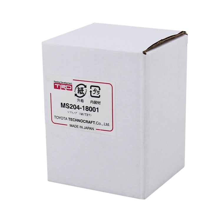 Universal Car Modified Shifter Black Leather Lever Manual 6-Speed Gear Shift Knob