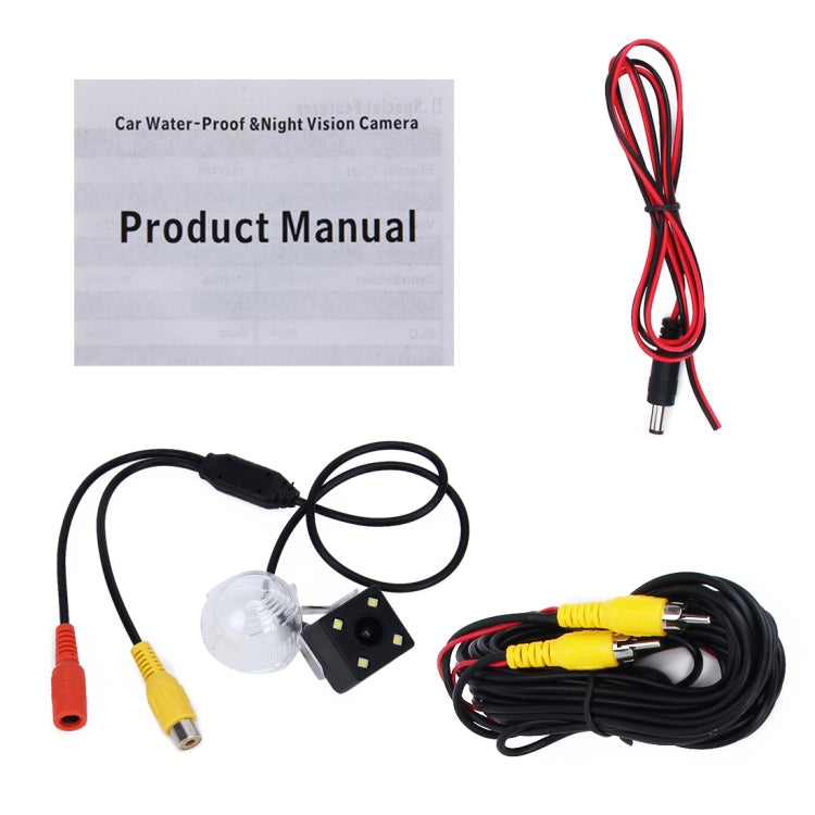 656×492 Effective Pixel  NTSC 60HZ CMOS II Waterproof Car Rear View Backup Camera With 4 LED Lamps for 2009-2016 Version Suzuki SX4 Hatchback