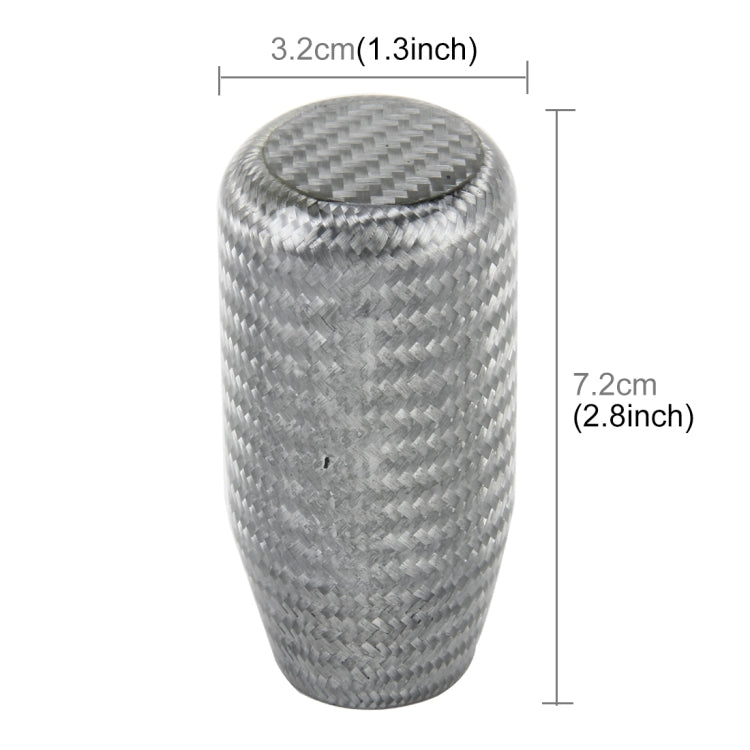 Universal Car Gear Shift Knob Modified Car Gear Shift Knob Auto Transmission Shift Lever Knob Carbon Lead Gear Knobs