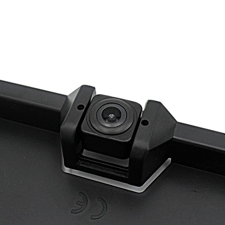 PZ600-L Europe Car License Plate Frame Rear View Camera Visual Rear View Parking System with 2 Reversing Radar Detector
