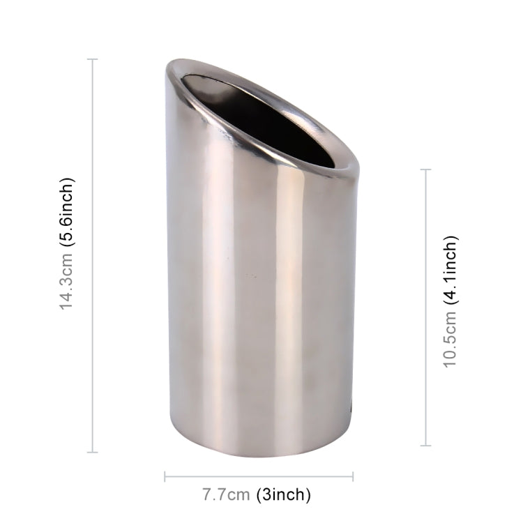 Car Styling Stainless Steel Exhaust Tail Muffler Tip Pipe for VW Volkswagen 1.2T Swept Volume