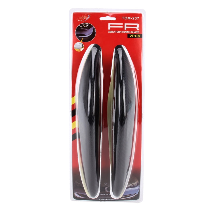 TCM-237 2 PCS Universal Car Body Plastic Anti-collision Sticker Bar Bumper Protector