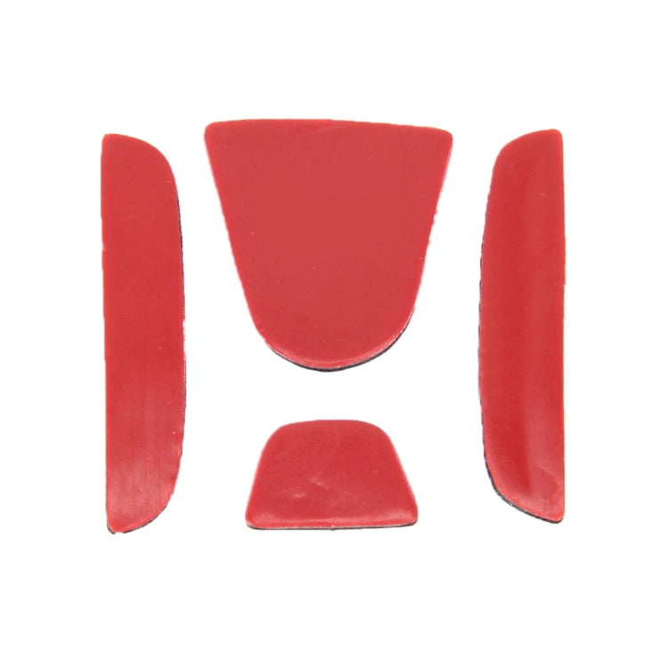 4 in 1 Steering Wheel H Logo Trim Decal Sticker for Honda Civic 10th Gen 2016-2019