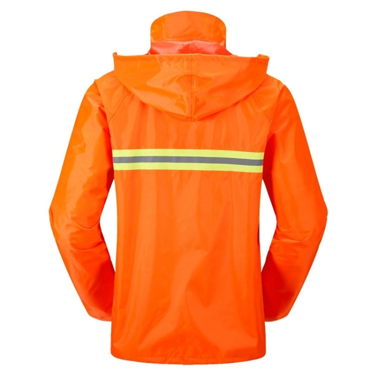 Adult Split Reflective Raincoats Rain Pants Cleaners Waterproof Clothes Labor Insurance Safety Sanitation Suits