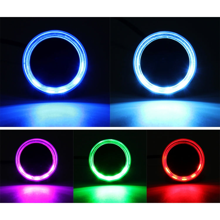 Pair Motorcycle Turn Signal Light Grip Bar Plug Strobe Side Marker End LED Handlebar Lamp