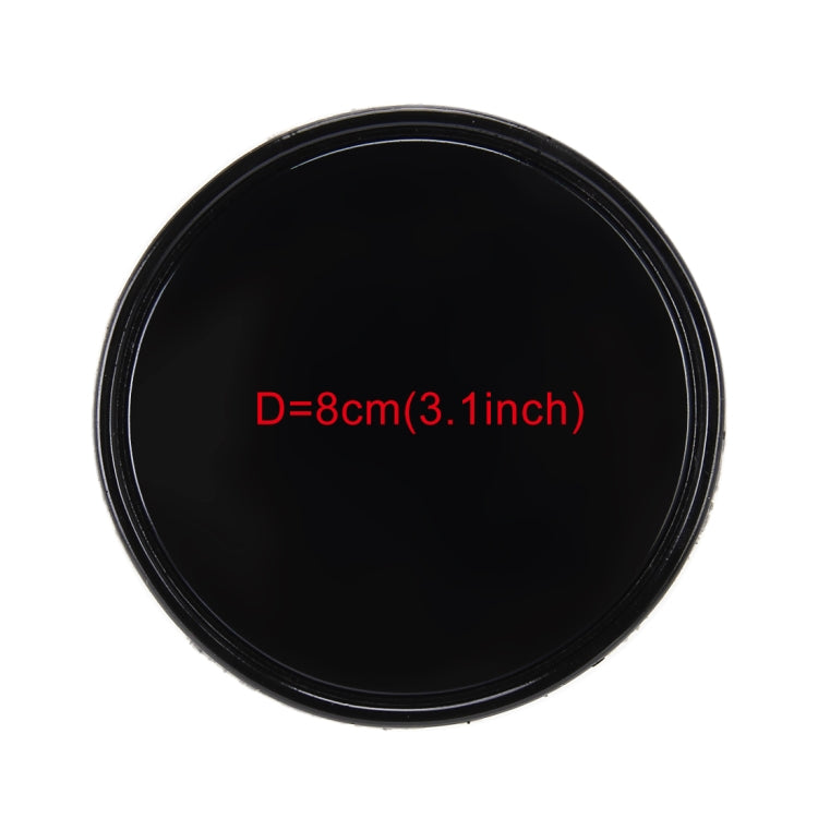 Car Auto Round Soft Rubber Dashboard Anti-slip Pad Mat for Phone / GPS/ MP4/ MP3, Diameter: 8cm
