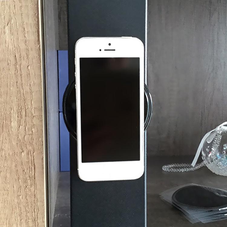 Car Auto Round Soft Rubber Dashboard Anti-slip Pad Mat for Phone / GPS/ MP4/ MP3, Diameter: 8cm