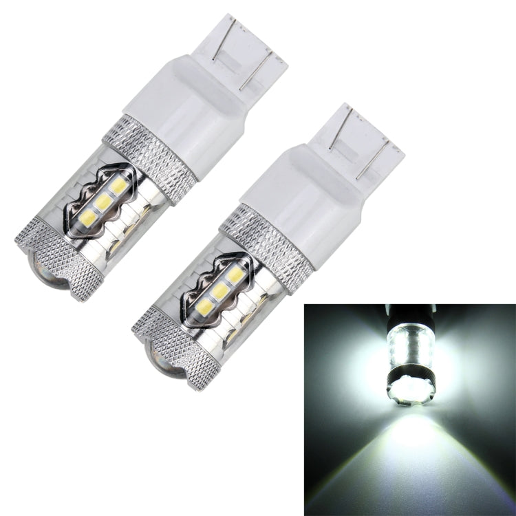 2 PCS T20 / 7440 5W 250LM 6000K Car Auto Turn Light Reversing Lights 16LEDs SMD-2835 Lamps, DC 12V, T20 / 7440