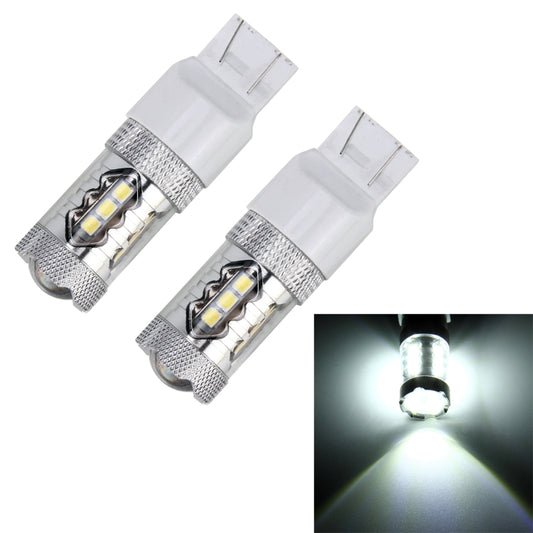 2 PCS T20 / 7440 5W 250LM 6000K Car Auto Turn Light Reversing Lights 16LEDs SMD-2835 Lamps, DC 12V, T20 / 7440