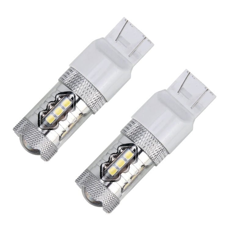 2 PCS T20 / 7440 5W 250LM 6000K Car Auto Turn Light Reversing Lights 16LEDs SMD-2835 Lamps, DC 12V, T20 / 7440