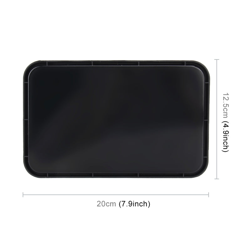 3R-2136 Auxiliary Multi-purpose Car Auto Soft Rubber Anti-slip Pad Mat Size: 20*12.5*1.0cm