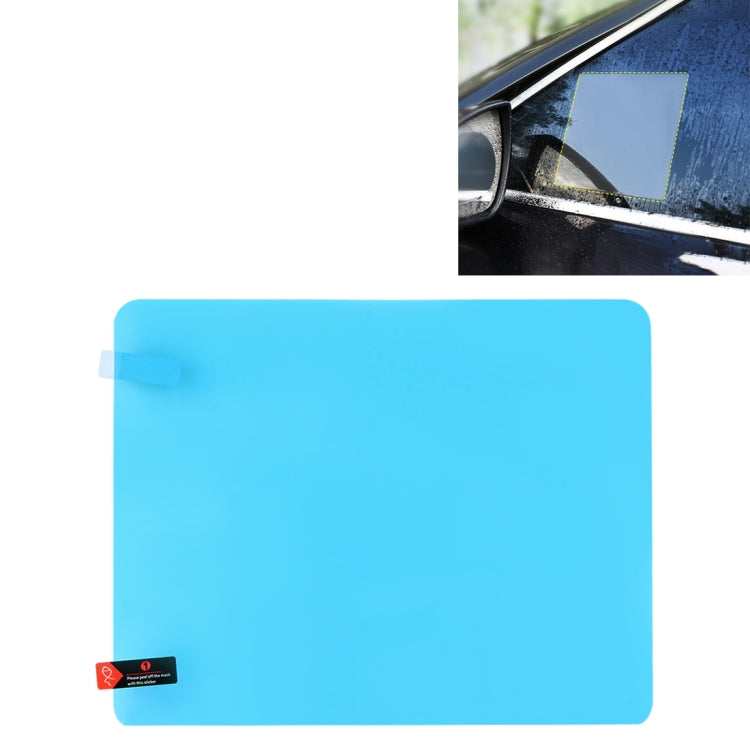 Car PET Rearview Mirror Protective Window Clear Anti-fog Waterproof Rain Shield Film, Size: 20*16cm